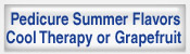 Pedicure Summer Flavors